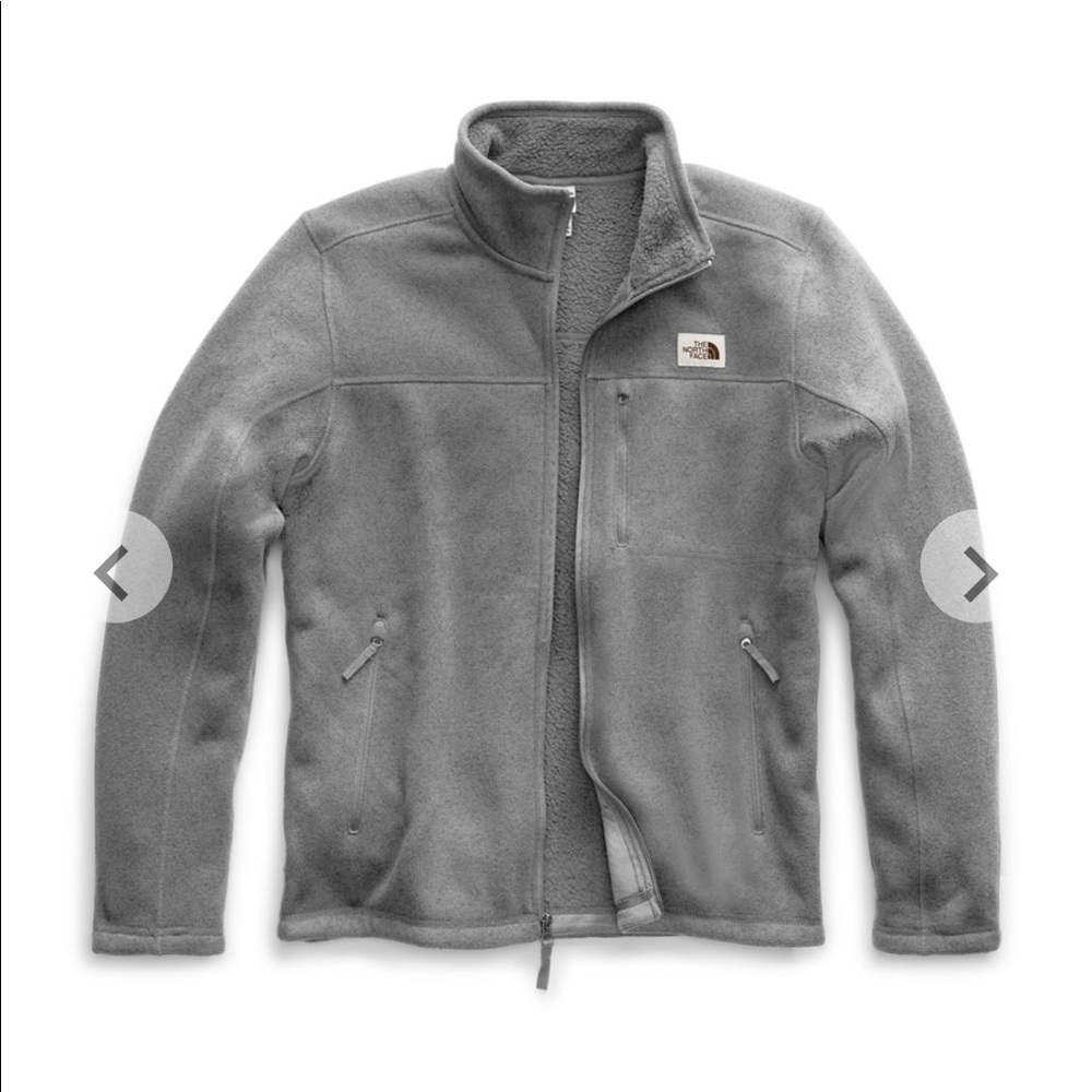 North Face Men’s Gordon Lyons full-zip jacket Gray